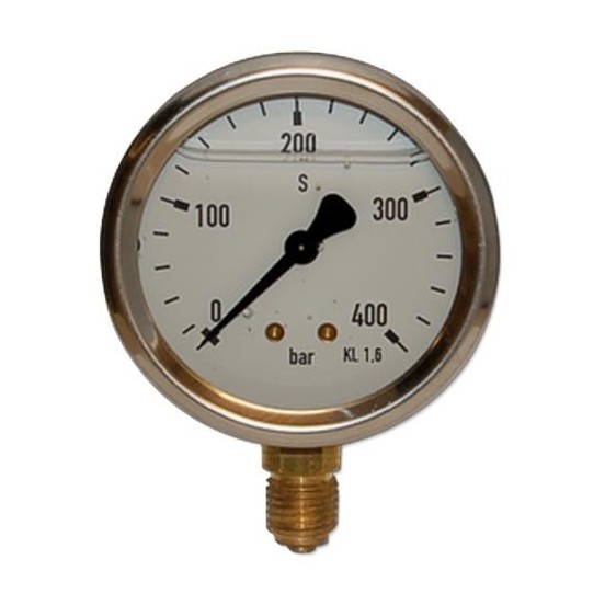 MANOMETRO POSTERIOR Ø.63 mm 0 - 1.000 BAR 1/4" M